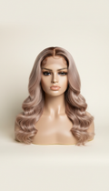 Champagne Blush body wave lace frontal